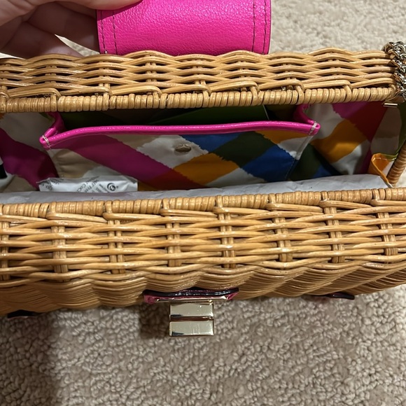 NEW Kate Spade Wicker Bag - Picture 5 of 7